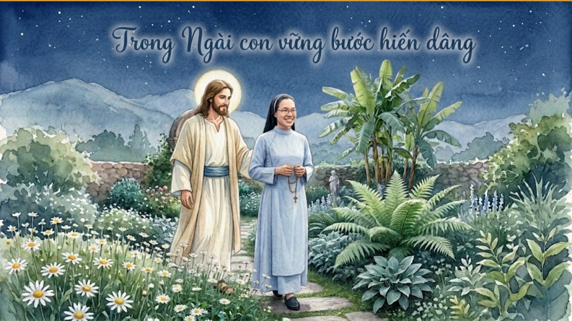 Trong Ngài con vững bước hiến dâng
